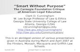 “Smart Without Purpose” The Carnegie Foundation Critique  of American Legal Education