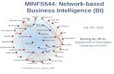 MINFS544: Network-based  Business Intelligence (BI)