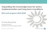 Expanding the knowledge base for policy implementation and long-term transitions