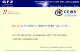 e GY  activities related to WGISS
