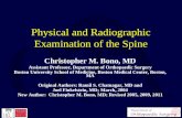 Physical and Radiographic Examination of the Spine