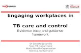Engaging workplaces in  TB care and control