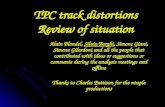 TPC track distortions Review of situation