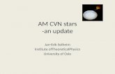 AM CVN stars -an update