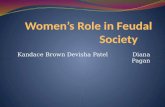 Women’s Role in Feudal  Society
