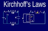 Kirchhoff’s  Laws