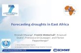 Forecasting  droughts  in East  Africa