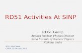 RD51 Activities At SINP