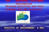 GEF - National Dialogue Initiative National priorities and their linkages with GEF priorities