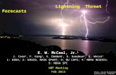 Lightning  Threat Forecasts