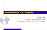 Learning Based Web Query Processing
