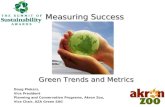 Green Trends and Metrics Doug Piekarz,  Vice President