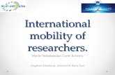 International  mobility  of  researchers .