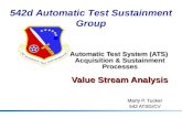 Automatic Test System (ATS)  Acquisition & Sustainment Processes Value Stream Analysis