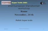 2nd European transformer workshop