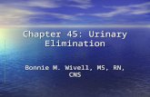 Chapter 45: Urinary Elimination