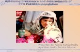Assessing prevalence and determinants of PPD Pakistani population