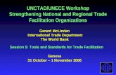 UNCTAD/UNECE Workshop Strengthening National and Regional Trade Facilitation Organizations