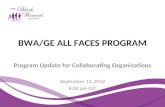 BWA/GE ALL FACES PROGRAM