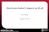 Hurricane Isabel’s impact on JLab
