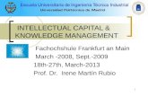 INTELLECTUAL CAPITAL & KNOWLEDGE MANAGEMENT