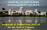 Proposals of Annual Plan 2013-14  for the State of Tripura  Under NLRMP