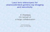 Laue lens telescopes for unprecedented gamma-ray imaging and sensitivity