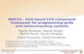 MOCCA - H2O-based CCA component framework for programming grids and metacomputing systems