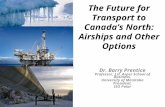The Future for Transport to Canada’s North: Airships and Other Options