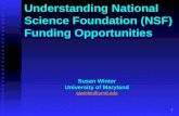 Understanding National Science Foundation (NSF) Funding Opportunities