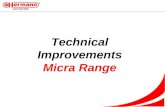 Technical Improvements  Micra Range