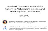 Impaired Thalamic Connectivity Pattern in Alzheimer’s Disease and Mild Cognitive Impairment