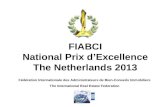 FIABCI National Prix d’Excellence The Netherlands 2013