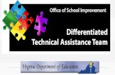 Differentiated Technical Assistance Team (DTAT)  Video Series Instructional Delivery