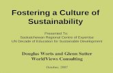 Fostering a Culture of Sustainability