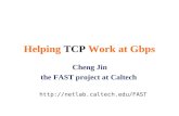 Helping  TCP  Work at Gbps