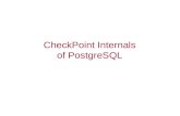CheckPoint Internals of PostgreSQL