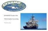 DYNAMO Cruise Info TOGA Radar Scanning Timothy Lang