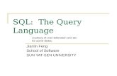 SQL:  The Query Language