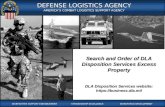 Search and Order of DLA Disposition Services Excess Property