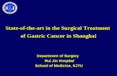 State-of-the-art in the Surgical Treatment  of Gastric Cancer in Shanghai
