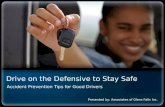 Drive on the Defensive to Stay Safe