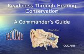 Readiness Through Hearing Conservation A Commander’s Guide