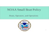 NOAA Small Boat Policy