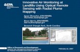 Innovative Air Monitoring at Landfills Using Optical Remote Sensing with Radial Plume Mapping