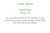 ATML Status April  2008 Issue 15