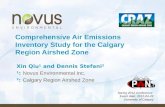 Comprehensive Air Emissions Inventory Study for the Calgary Region Airshed Zone