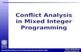 Conflict Analysis in Mixed Integer Programming