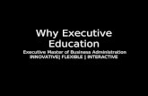 Why Executive Education
