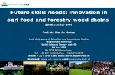 Future skills needs: Innovation in agri-food and forestry-wood chains 20 November 2006